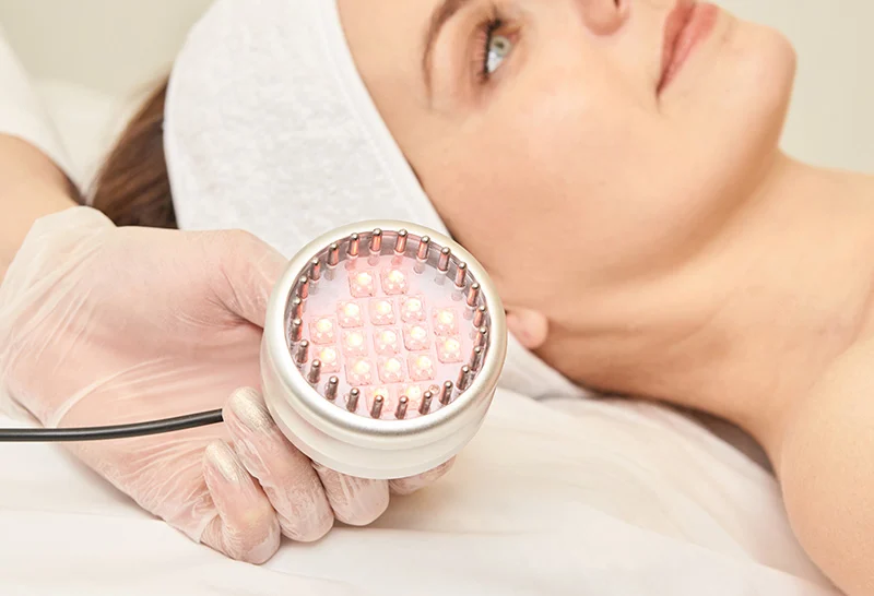 LED Light Therapy for Facial Rejuvenation